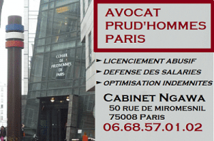 avocat prudhommes paris; licenciement cadre en arret maladie