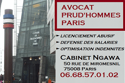 avocat prudhommes paris; intercontrat ssii licenciement